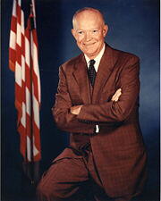 Dwight D. Eisenhower, der amerikanische Präsident