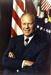 Gerald R. Ford, der amerikanische Präsident